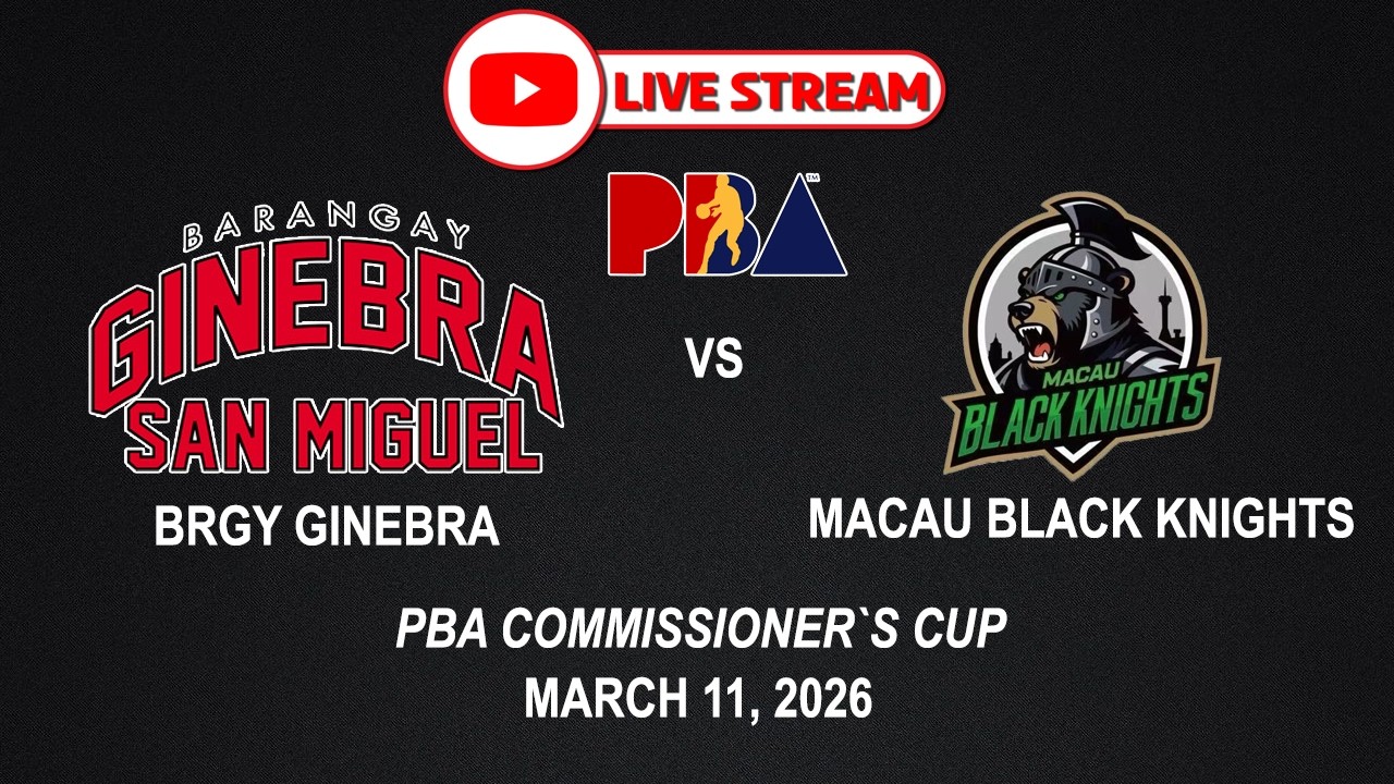 LIVE NOW! BRGY GINEBRA vs MACAU KNIGHTS | PBASeason50 | March 11, 2026 | NBA2K24 Simulation Only