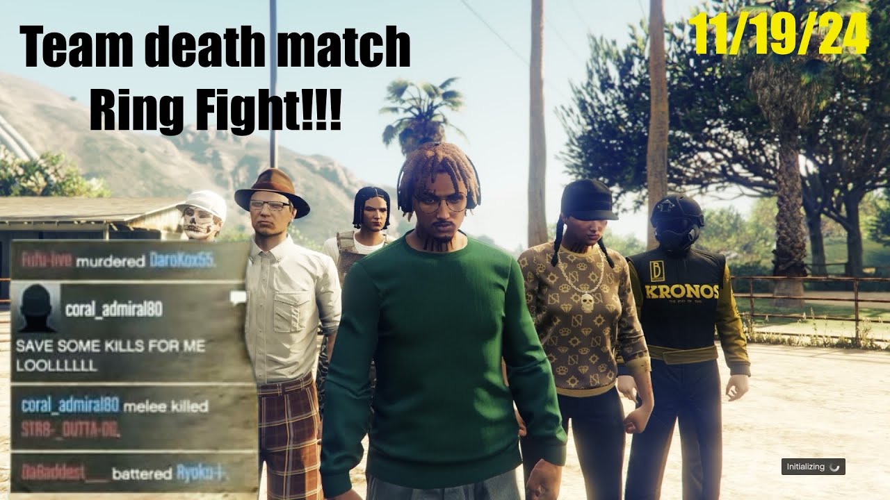 GTA 5 Online |Team Deathmatch RING FIGHT!!!