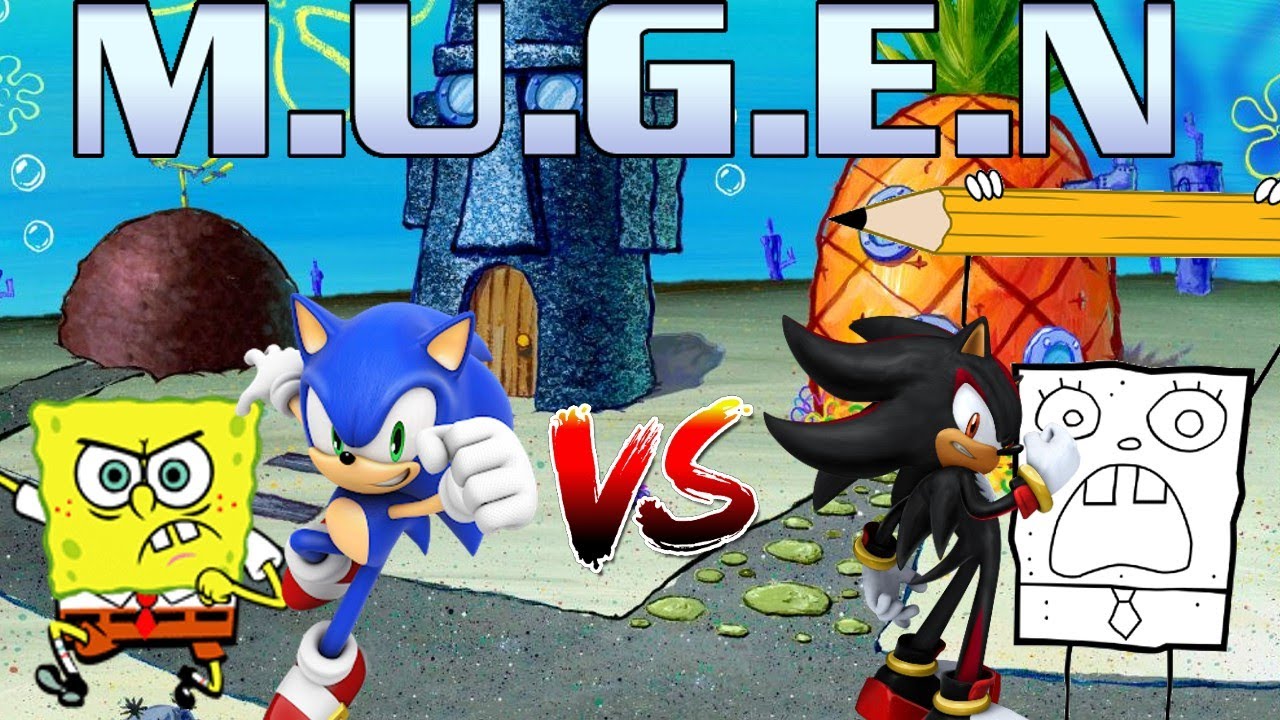 MUGEN Request 31: Sonic and SpongeBob vs Shadow and DoodleBob