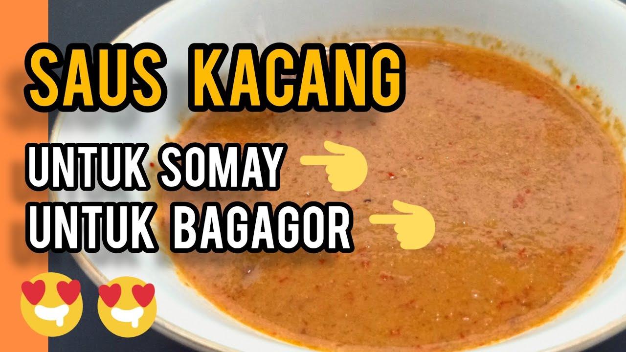 Resep Saus Kacang Batagor dan Siomay PRAKTIS