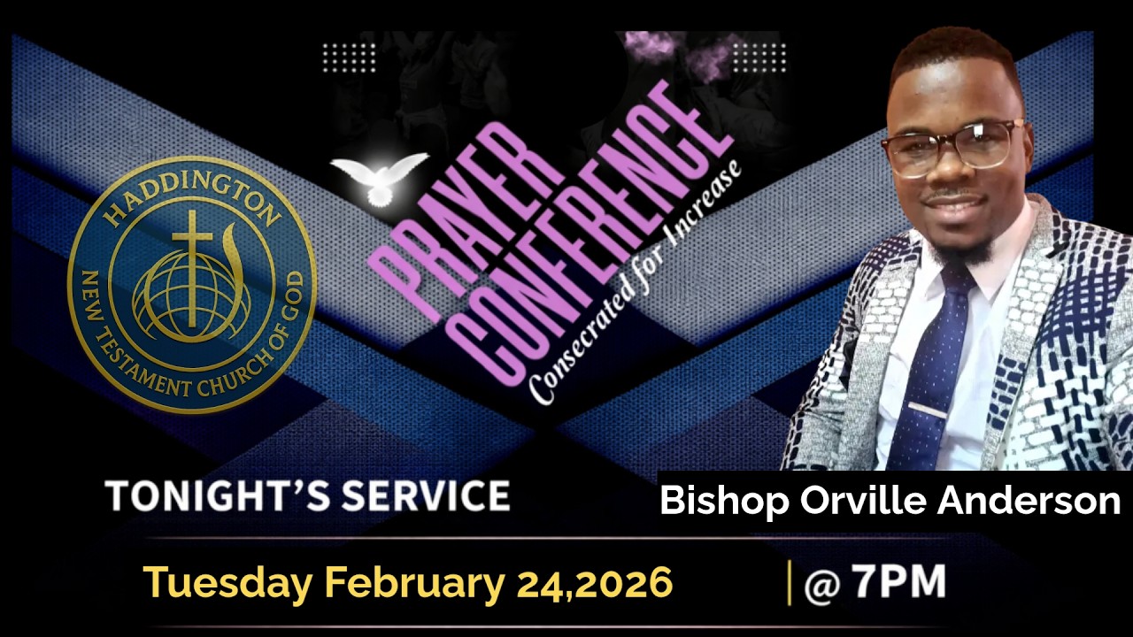 Prayer Conference // W/ Bishop Orville Anderson  // Night 3  // February 24, 2026