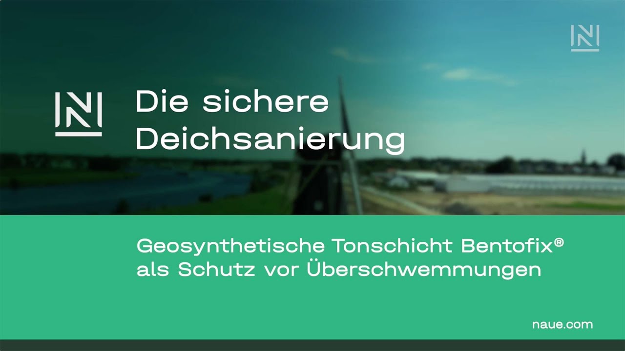 Sichere Deichsanierung Beesel Niederlande