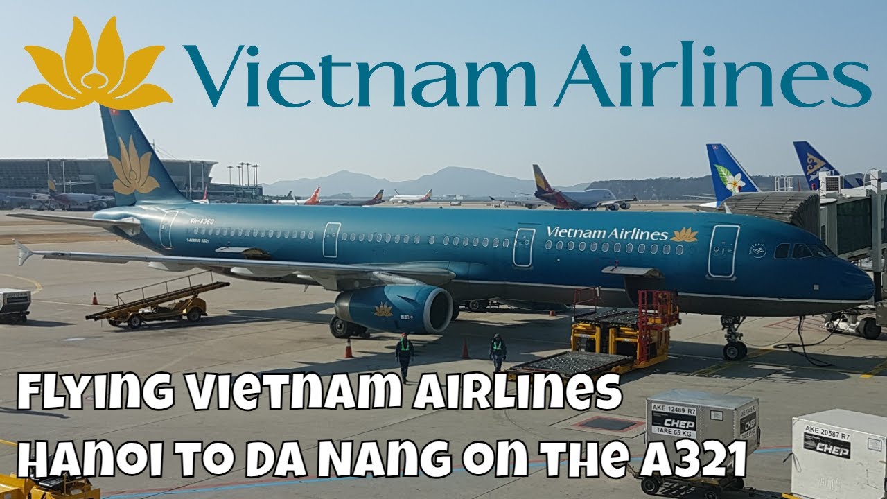 Flying Vietnam Airlines on the A321 Hanoi - Da Nang and trying out Lotus Lounge Noi Bai Airport