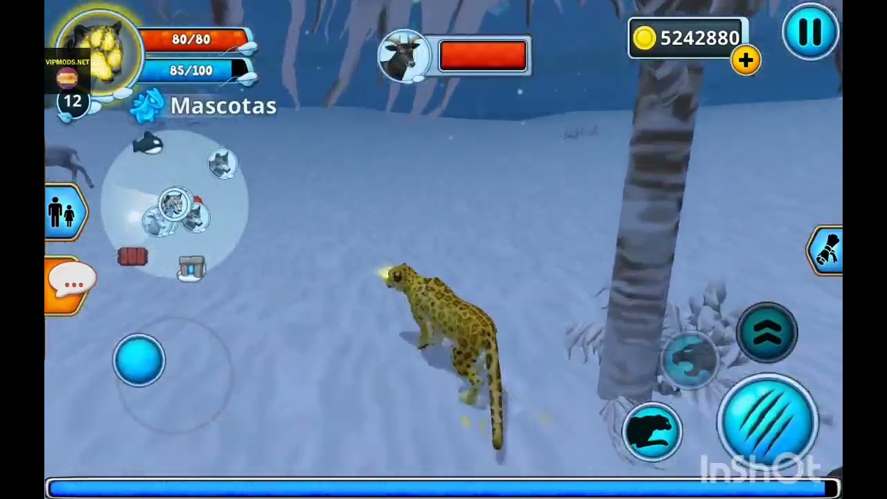 Leopard Family Sim Online mod one hit and God mode and infinity coins money