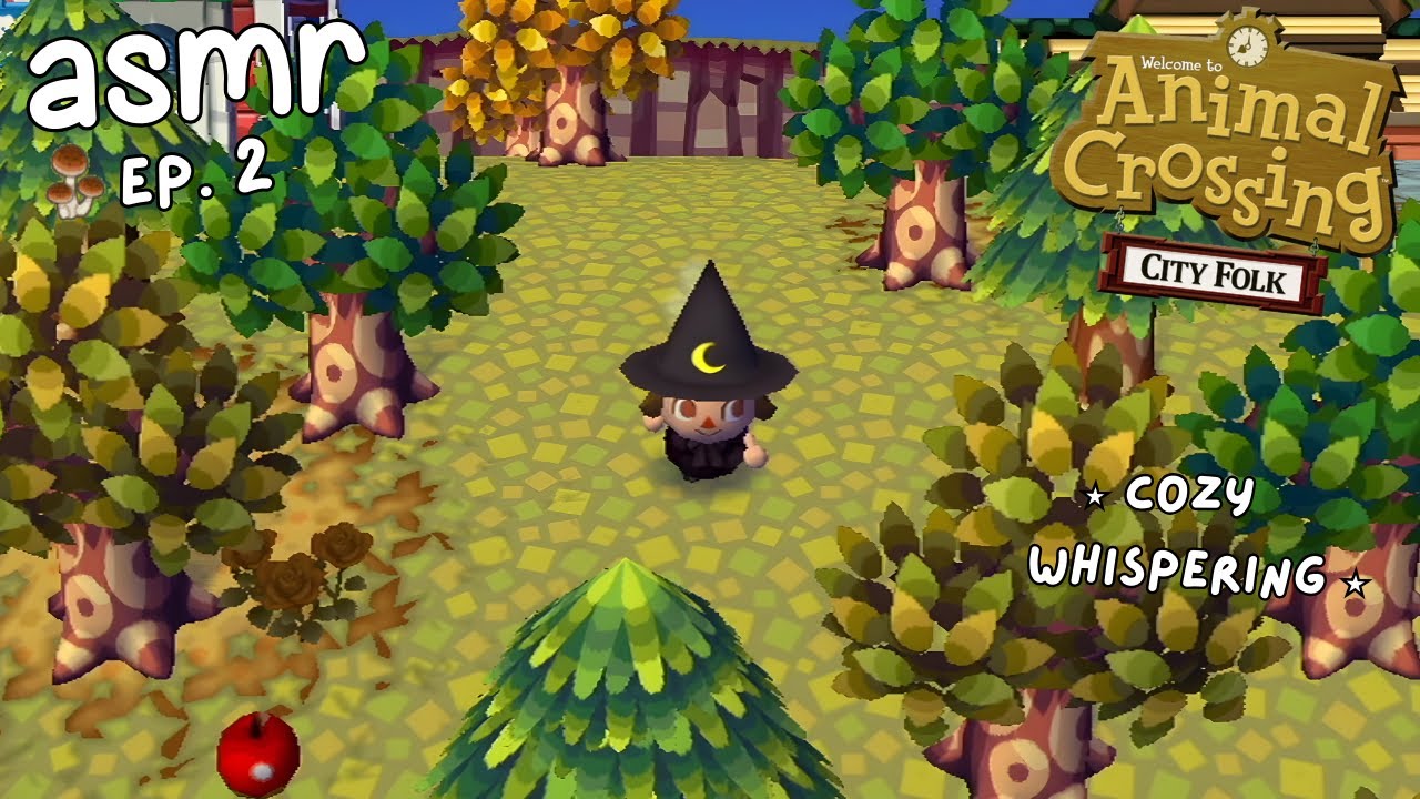asmr🌙 cozy animal crossing city folk gameplay ep. 2