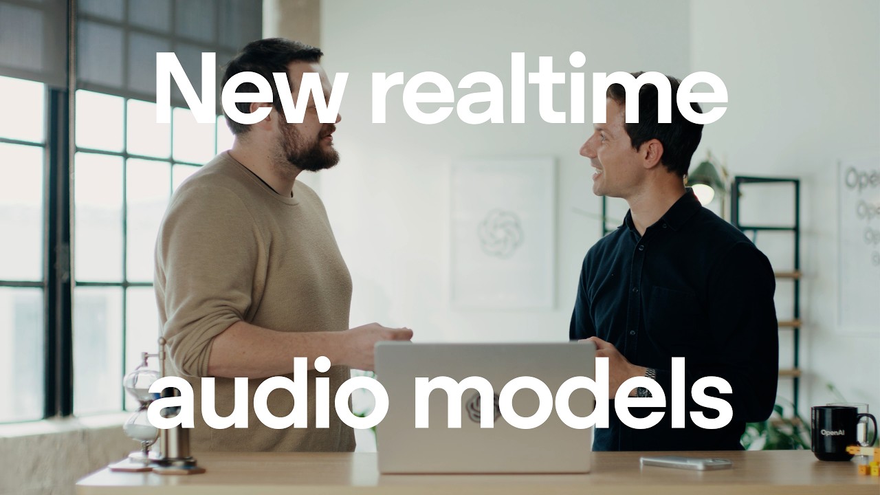 Live demo of 3 new OpenAI realtime audio models!