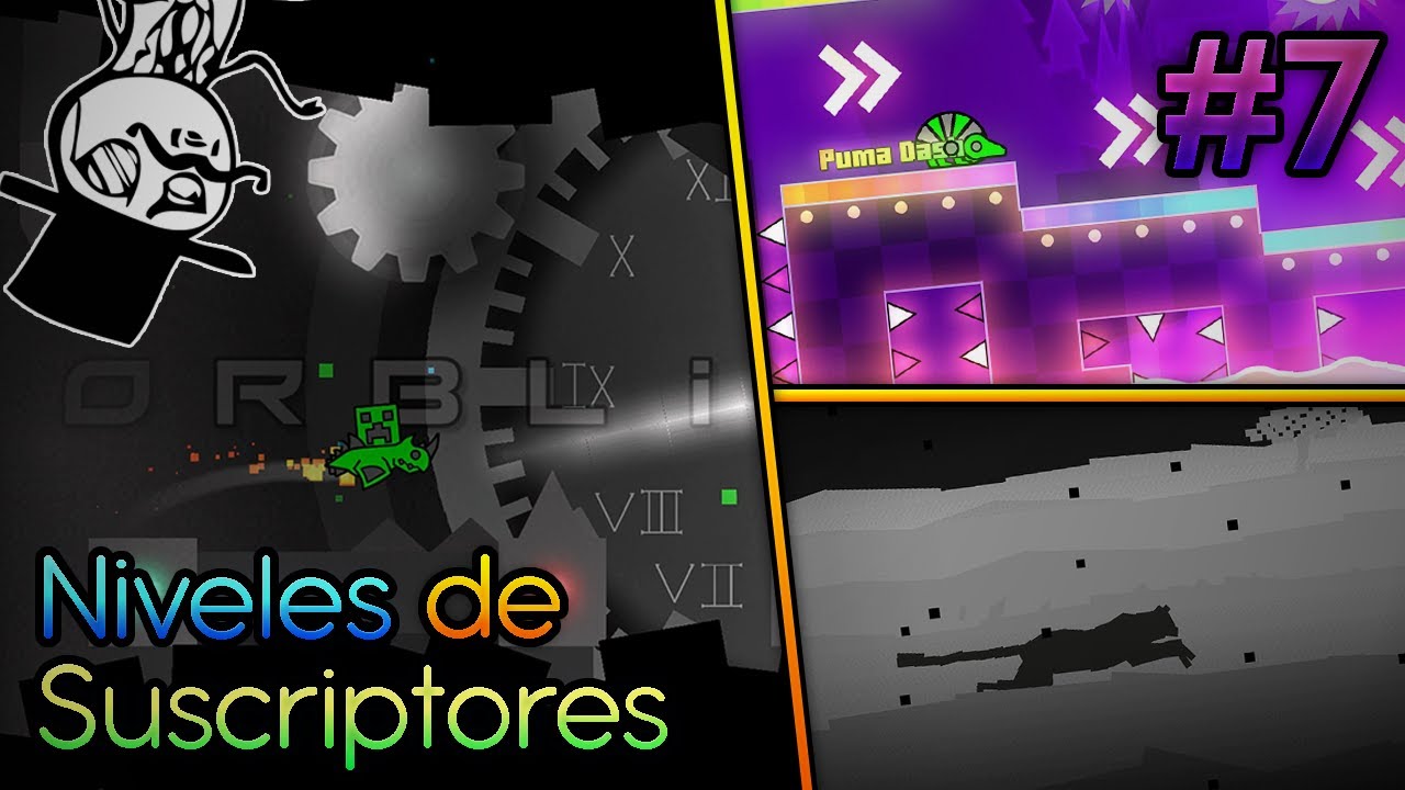 Niveles de Suscriptores #7 / Geometry Dash [2.11] (Alox2809)