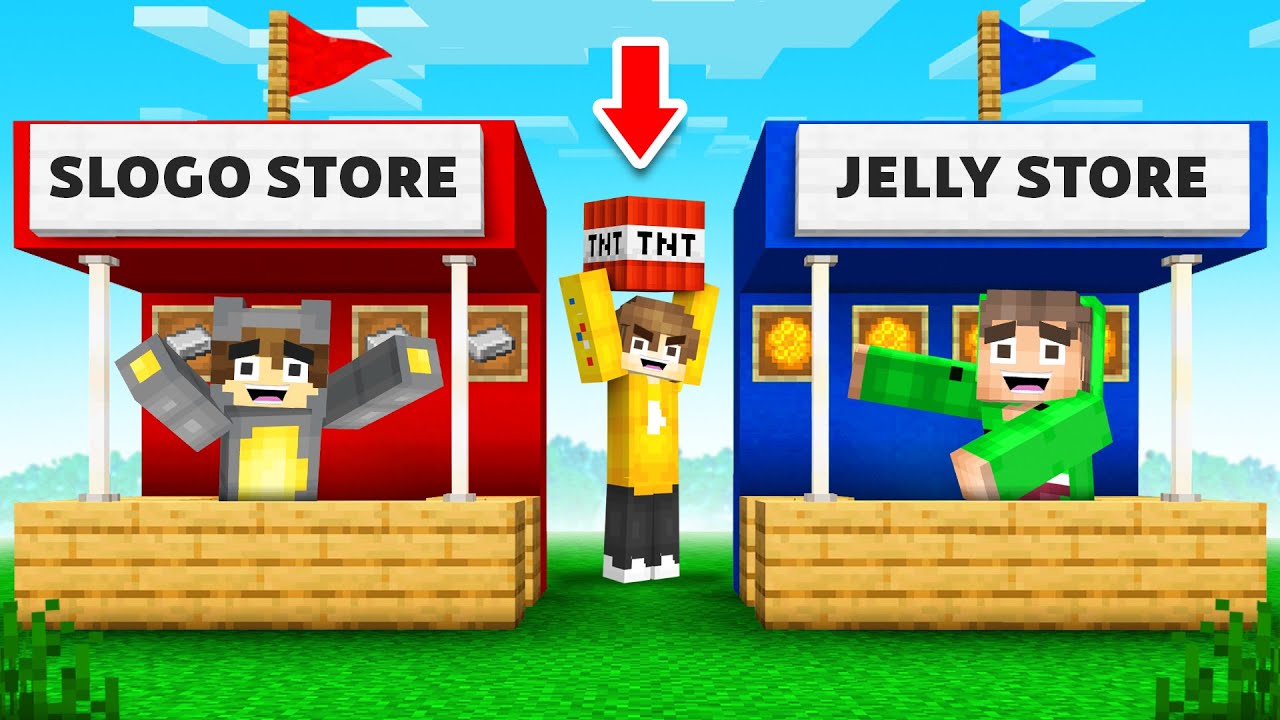 We OPENED a SHOP In Our Minecraft World!