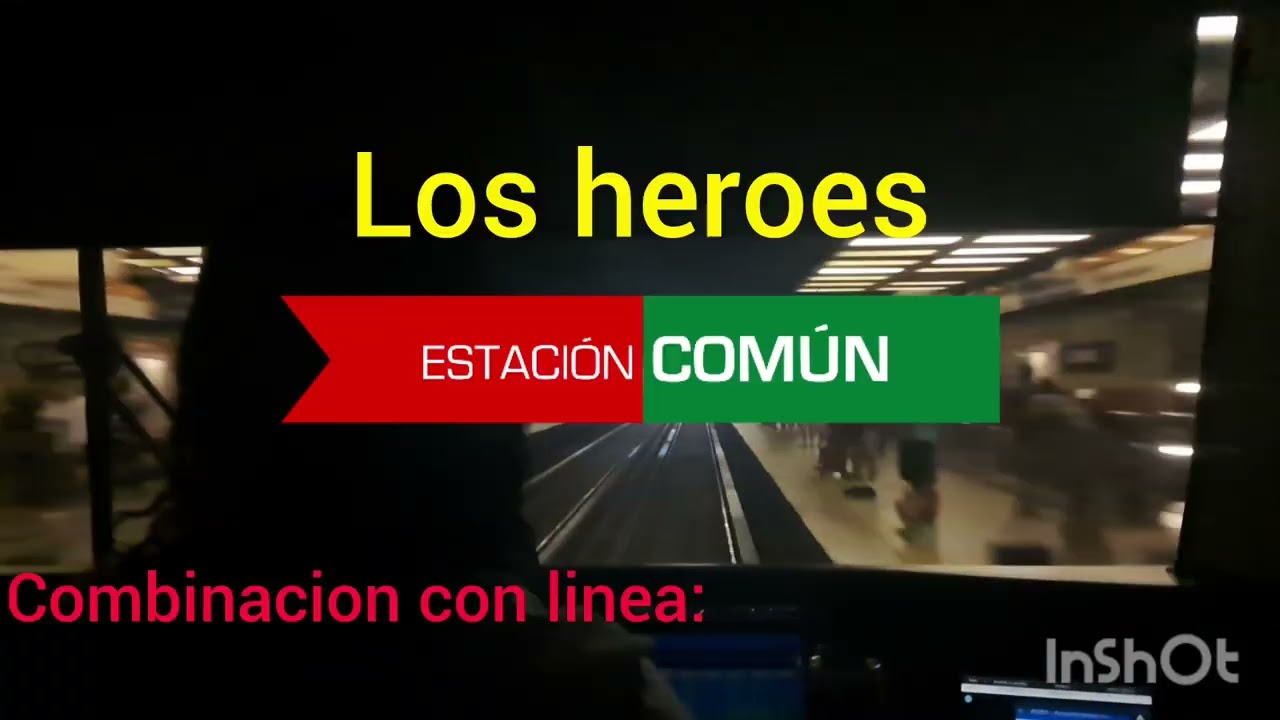 viaje completo en la linea 2 del metro de santiago en camara rápida