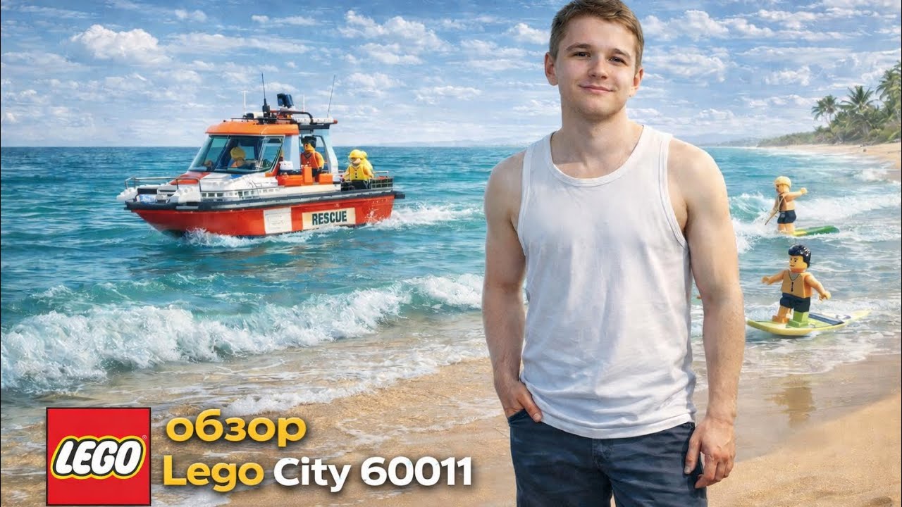 Lego City 60011 | Обзор #10