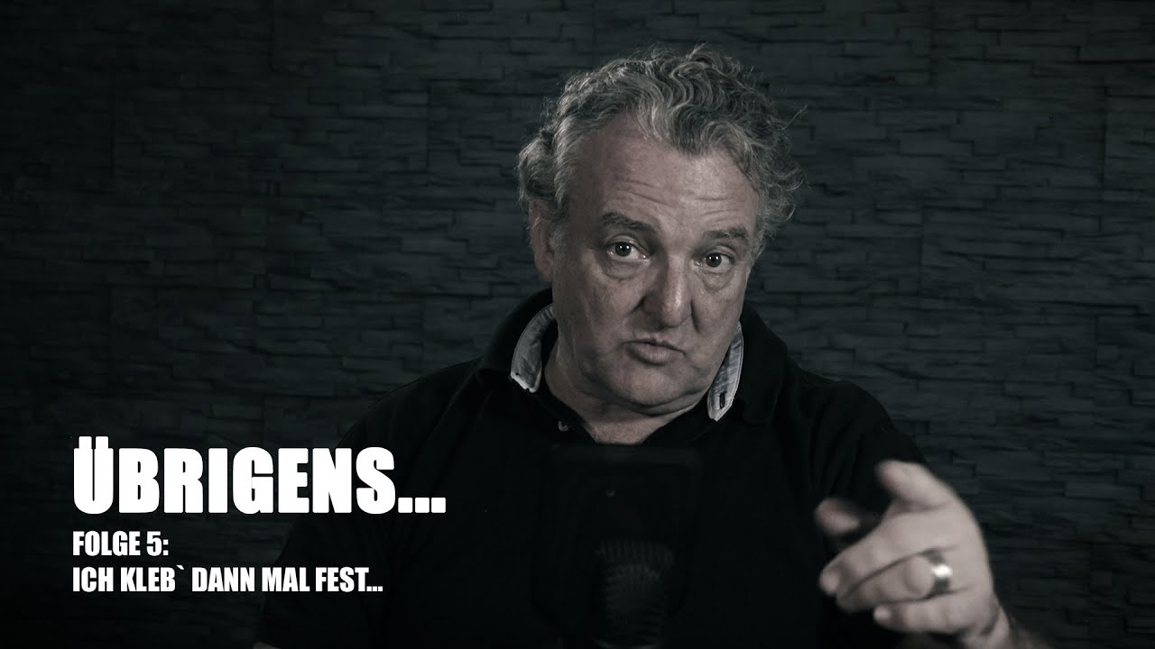 Ich kleb` dann mal fest…