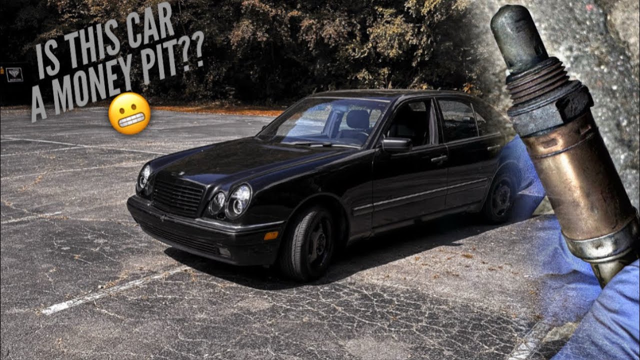 INSTALLING NEW O2 SENSORS ON MY W210 E CLASS MERCEDES!!! (EP. 25)