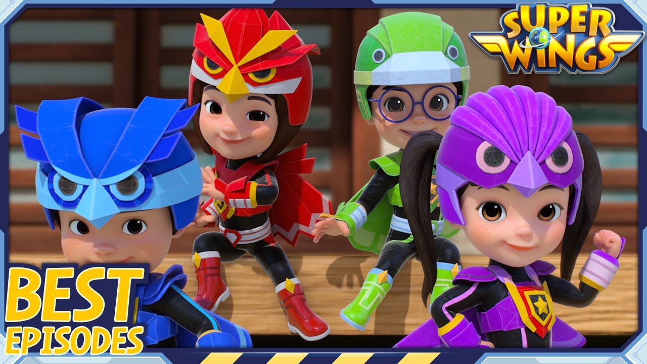 [SUPERWINGS Best] Divertidas Aventuras con Amigos | Mejor Compilación EP72 | Super Wings