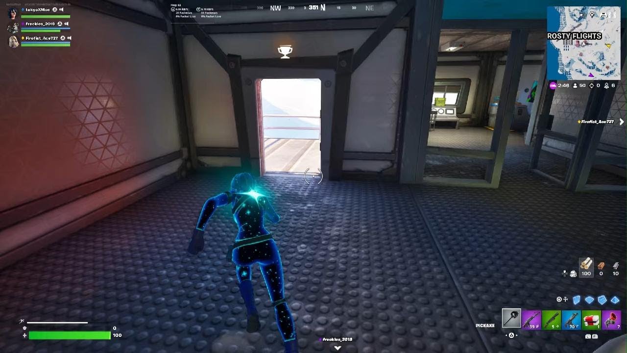 Fortnite og squads gameplay