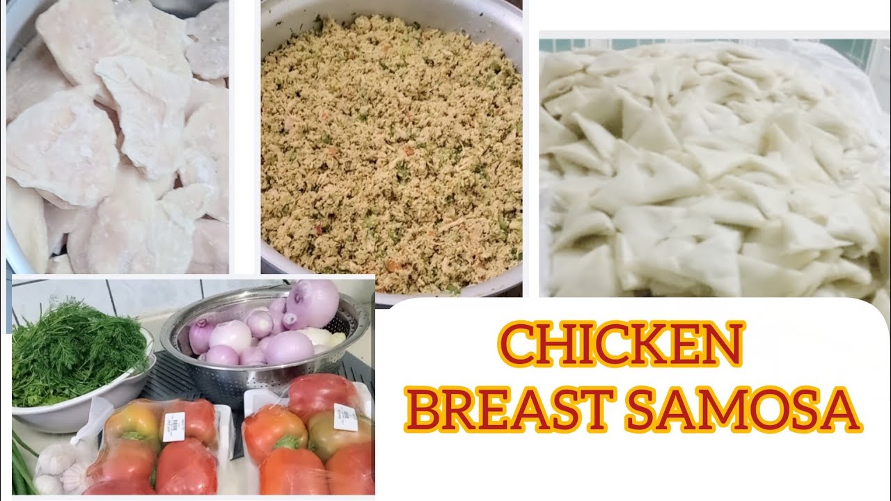 Chicken Breast Samosa For Ramadan Preparation 