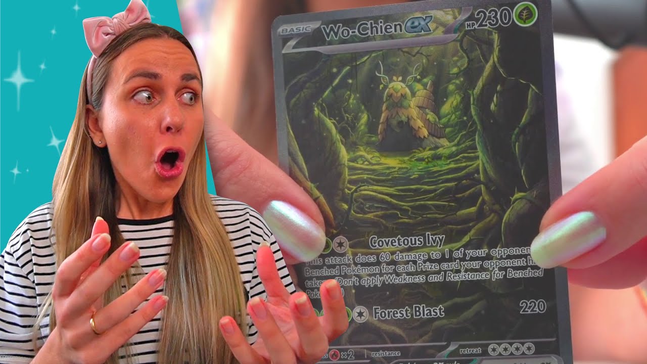 LIVE WO-CHIEN REACTION! Paldea Evolved TCG