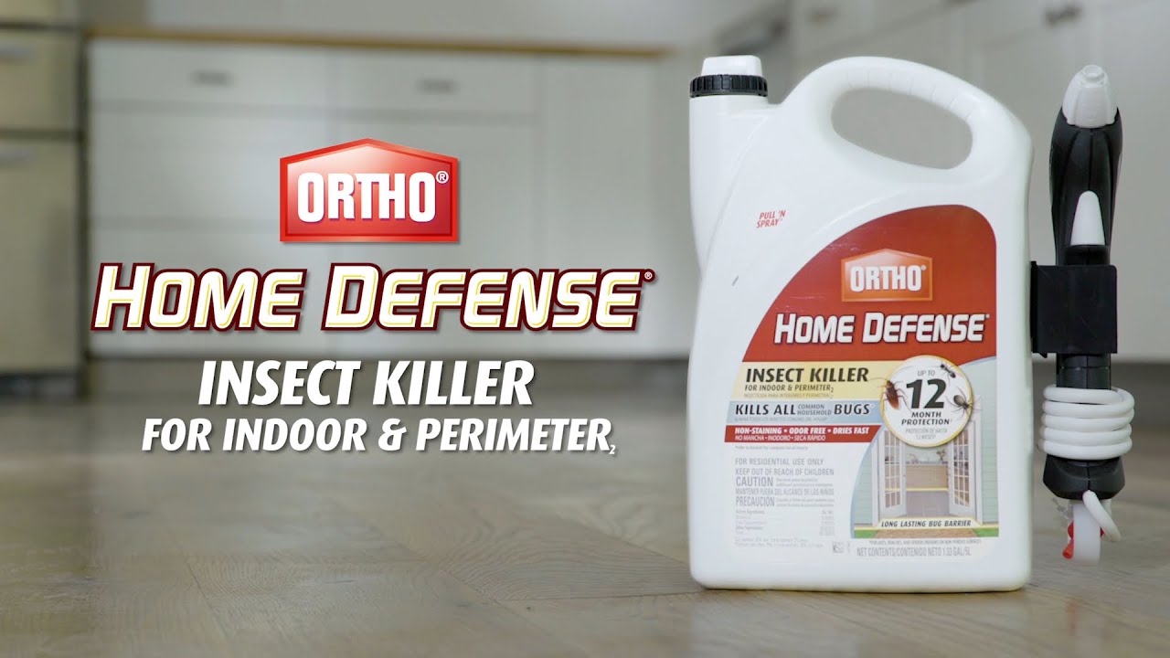 How to Use Ortho&reg; Home Defense&reg; Insect Killer for Indoor & Perimeter with Pull 'N Spray&reg;