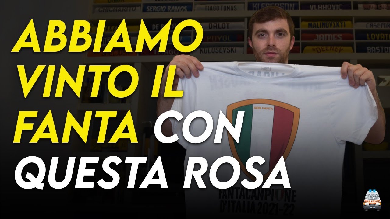 Abbiamo VINTO IL FANTACALCIO con questa rosa feat. @FabrizioRomanoYT