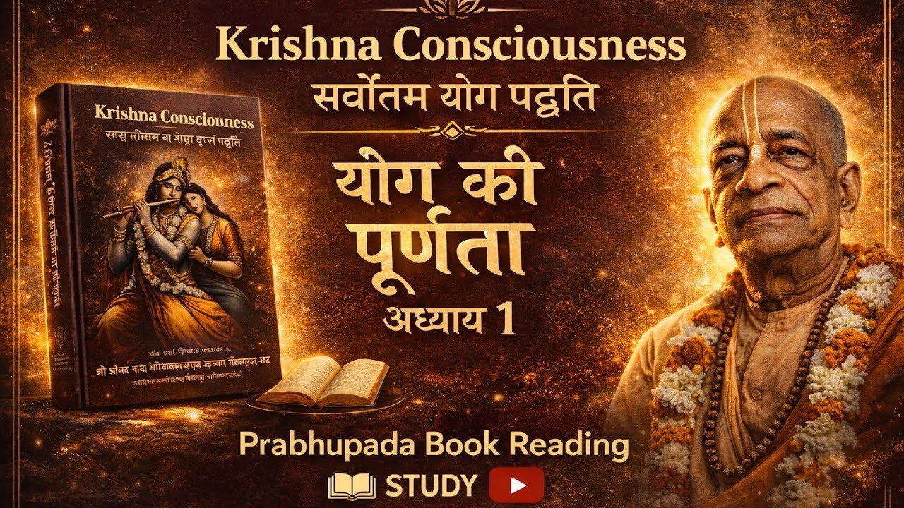 Bhakti Yoga Explained | योग की पूर्णता Chapter 1 | Prabhupada Book Study Hindi
