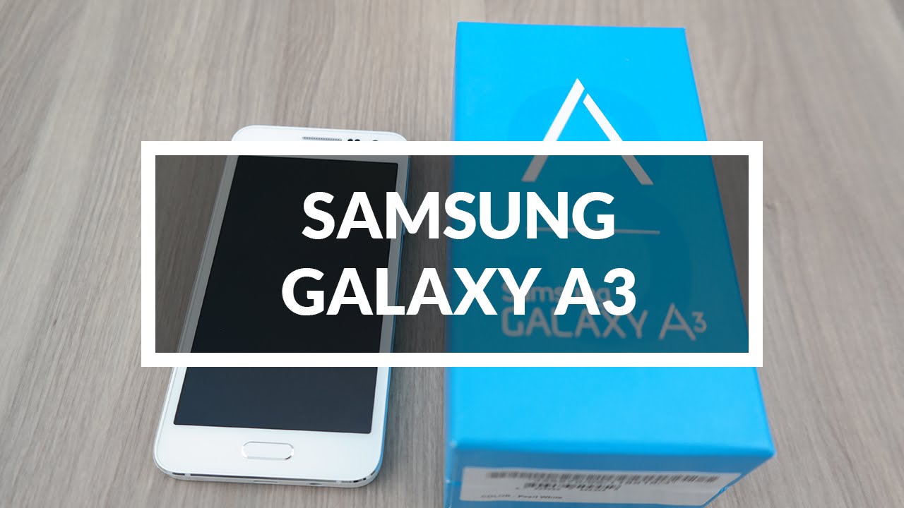Samsung Galaxy A3 Unboxing PL Rozpakowanie | Robert Nawrowski