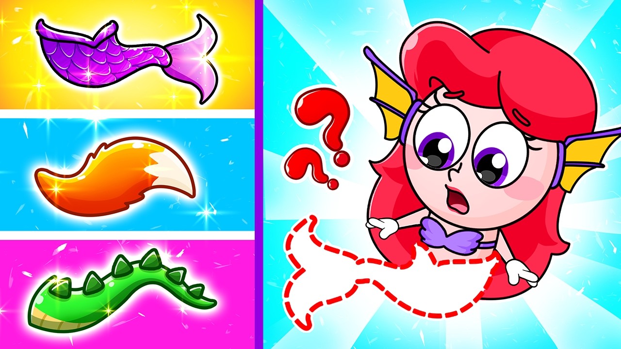 Baby Mermaid Lost Tail | Where is My Tail | Rescue the Mermaid | Funny Kids Songs by Yum Yum