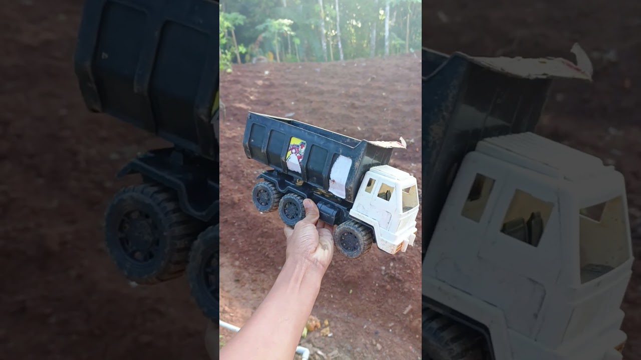 Caminhão de areia preta, venha aqui 