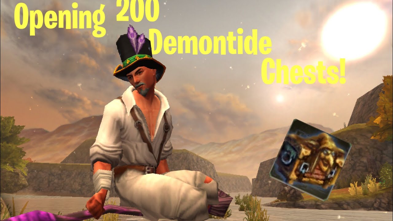 Celtic heroes opening chests *200 Demontide*