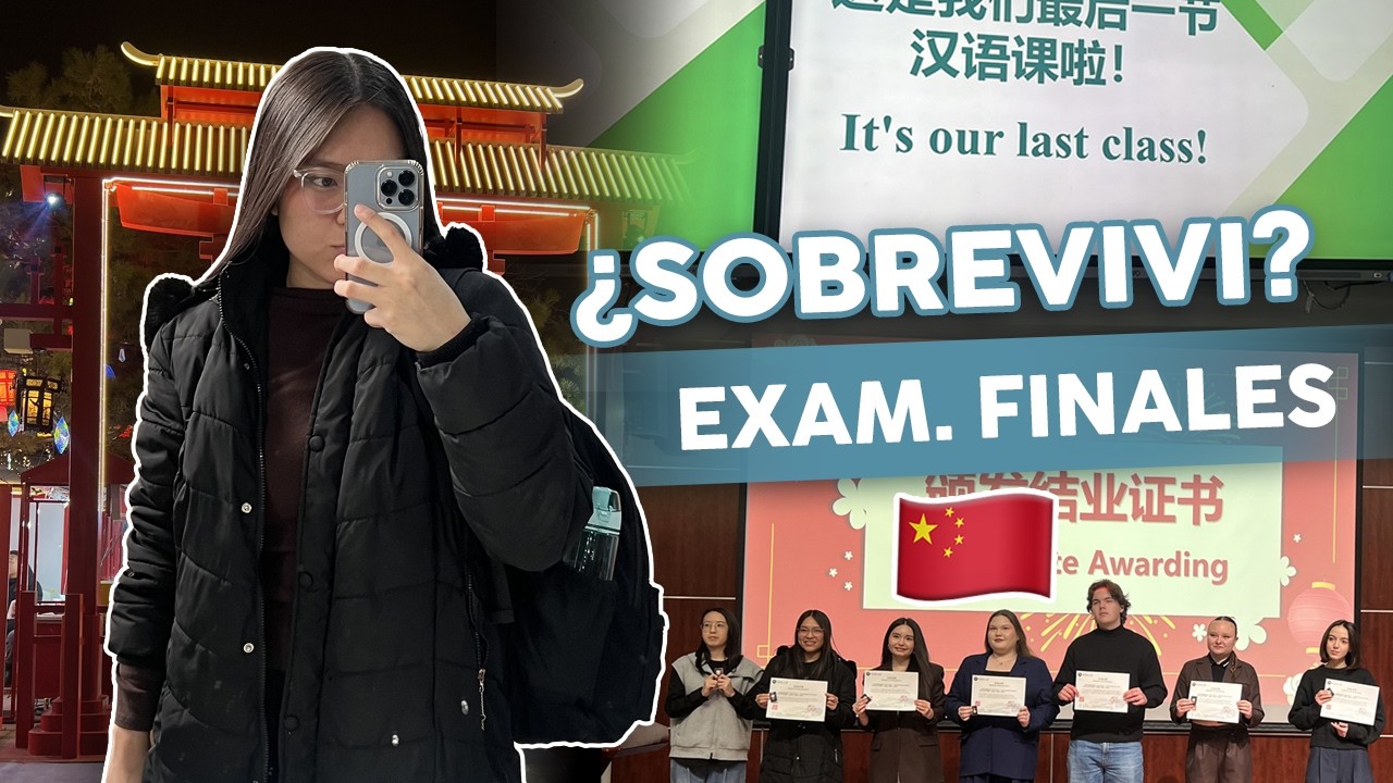 Вот как проходит МОЙ ПЕРВЫЙ СЕМЕСТР в Китае 🇨🇳 | Выпускные экзамены, прощания и Новый год