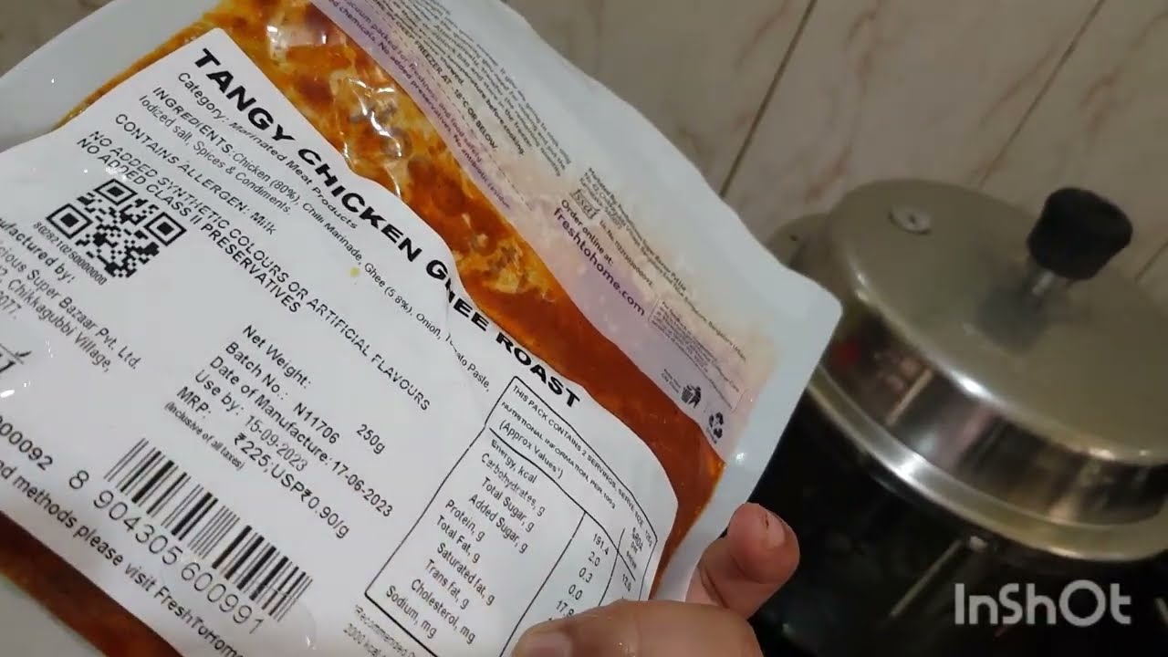 Freshtohome Tangy chicken ghee roast review!! ಏನಾಯ್ತು ತಿಂದು??? 🥵🔥