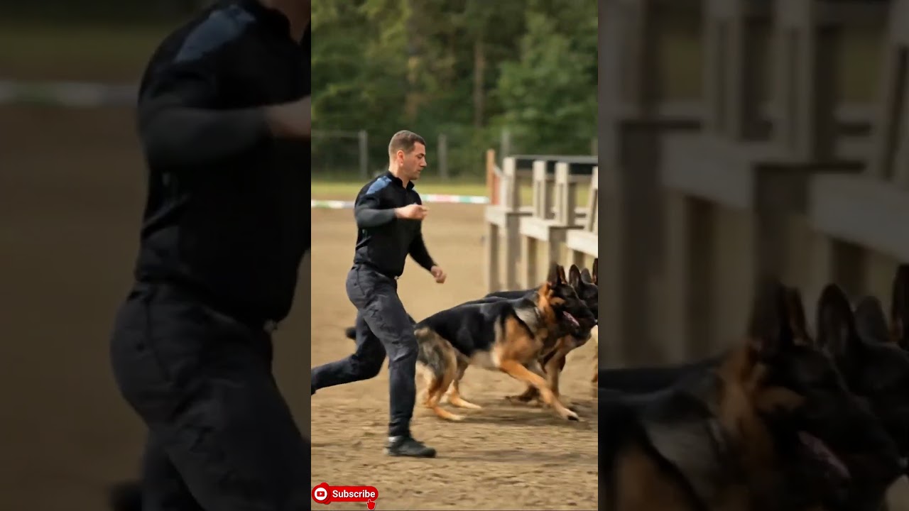 No Fear. No Rush. Just K9 Discipline Under Control 🐾🔥 