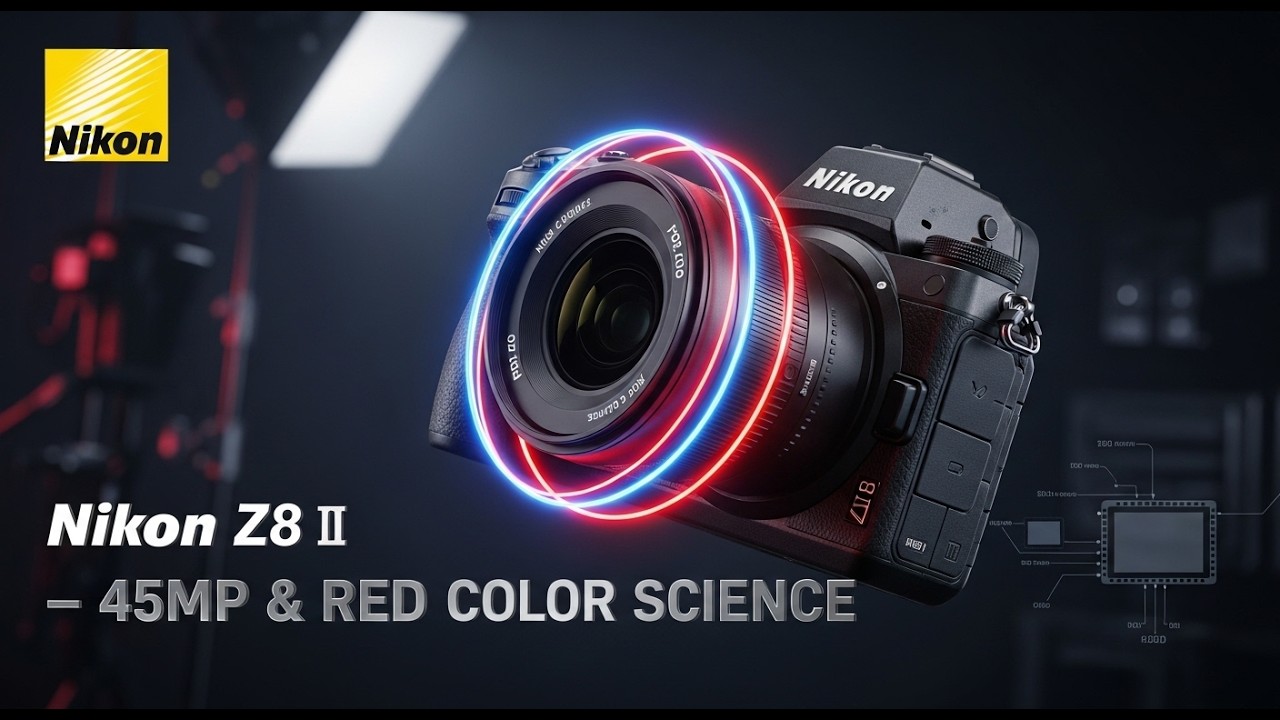 Утечка информации о Nikon Z8 II: 45 Мп и технология цветопередачи RED наконец-то здесь.