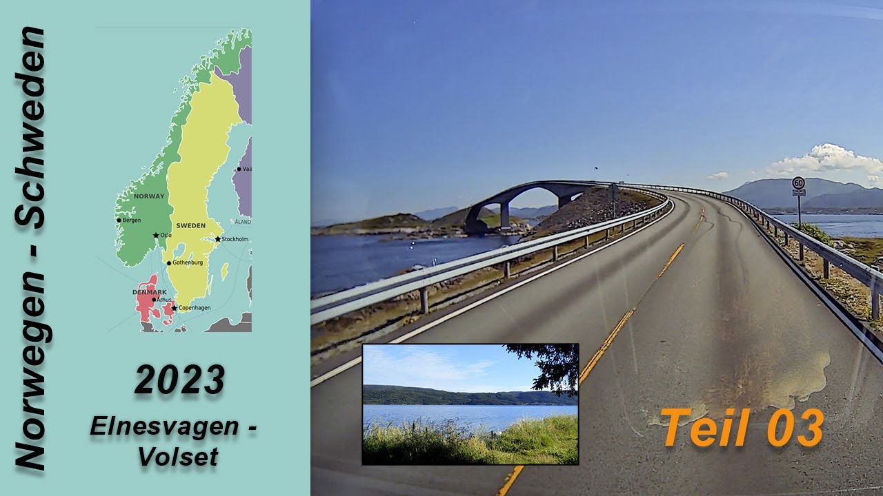 2023, Norwegen - Schweden, Teil 03, Elnesvagen - Volset, Mit dem Robeta Kastenwagen unterwegs