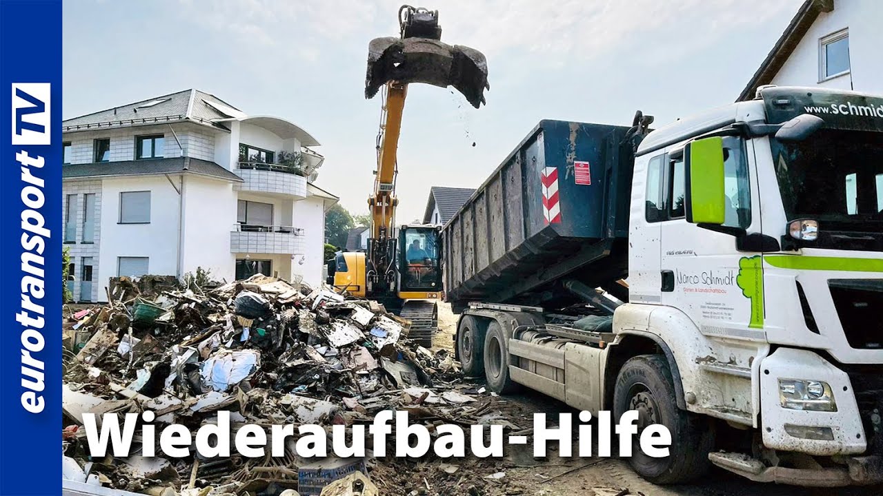 #Flutkatastrophe 2021 | Die Transportbranche hilft!