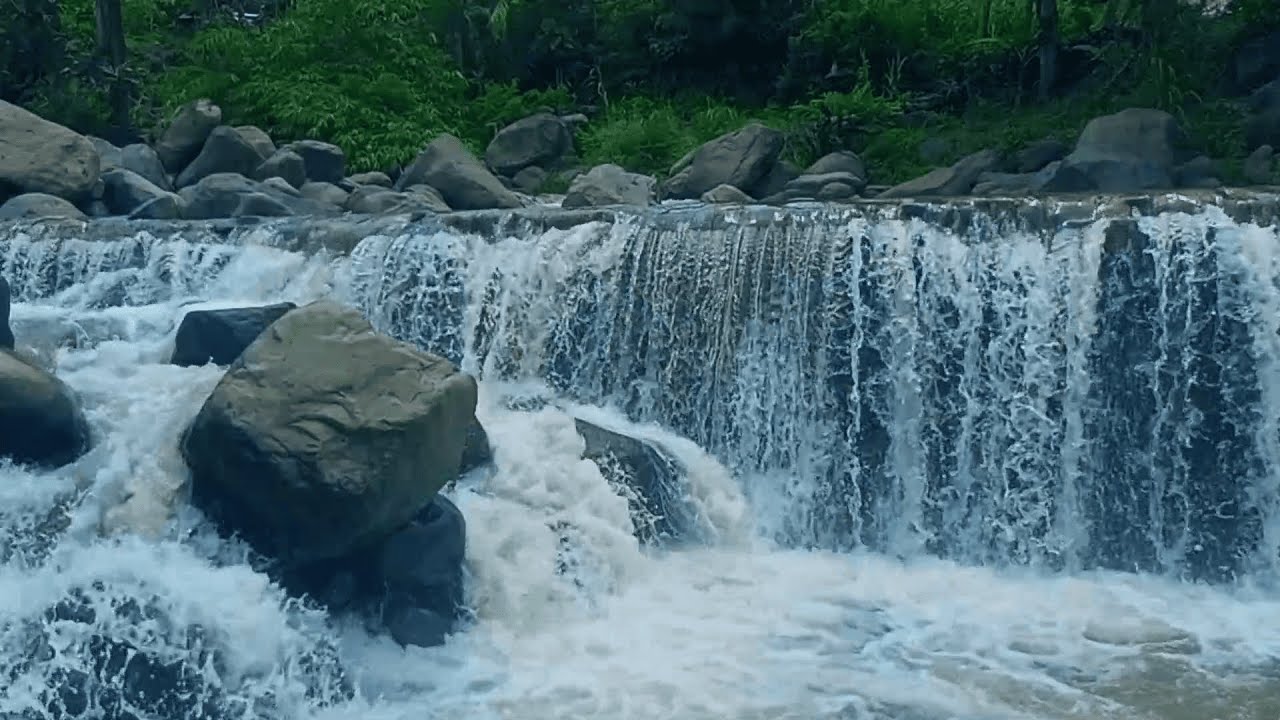 Gentle River Water Moving Through Nature – Ambient Soundscape for Studying, Sleep, and Calm