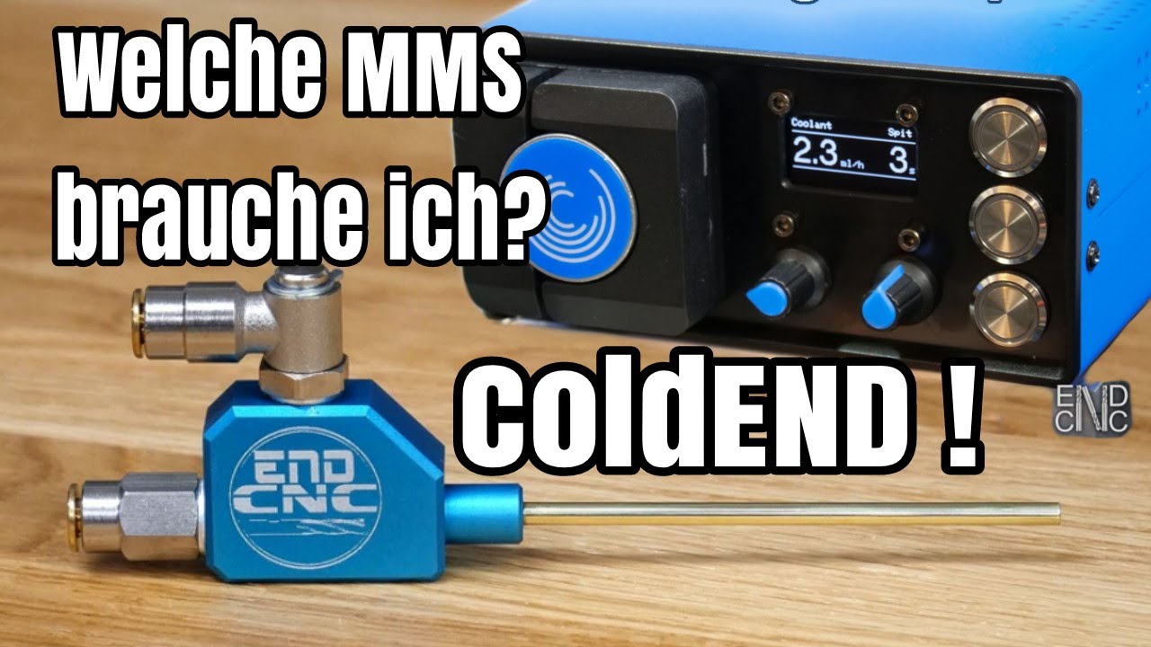 Die beste MMS zum selber bauen! Das Cold End an der Volksfräse. Minimalmengenschmierung deluxe