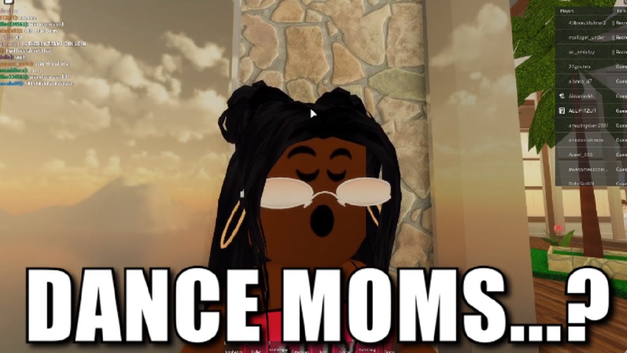 DANCE MOMS..BUT ON ROBLOX (HILARIOUS)