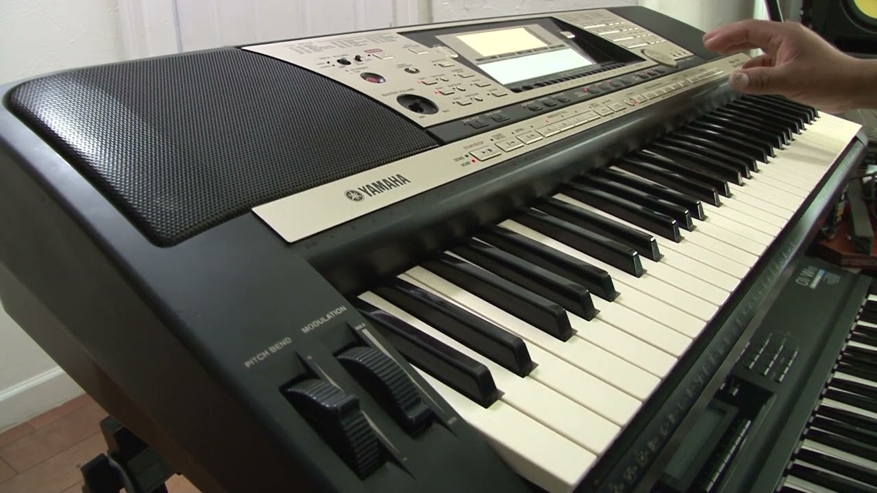 YAMAHA PSR 740 Con su sonidos de fabrica parte #1