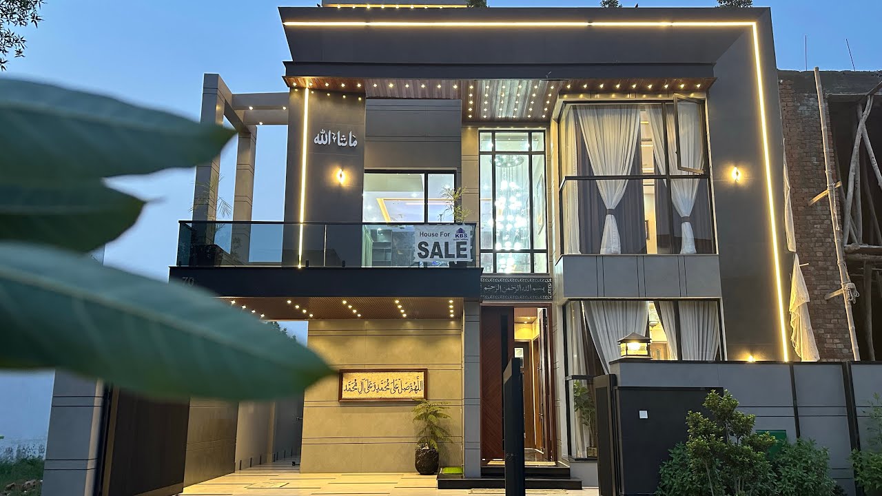 11 Marla Modern Luxury House 🏡 Available in Bahria Town Lahore Detail 03254252983