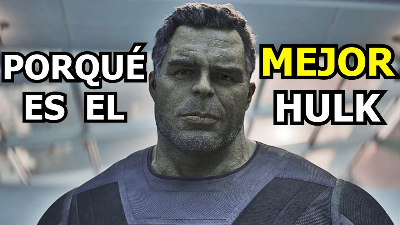 El Profesor Hulk de Endgame es el MEJOR Hulk que hemos tenido en años