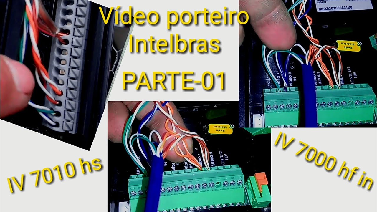 Siga-me INSTALAR O V&Iacute;DEO PORTEIRO INTELBRAS IV 7010 hs IV 7000 HF in