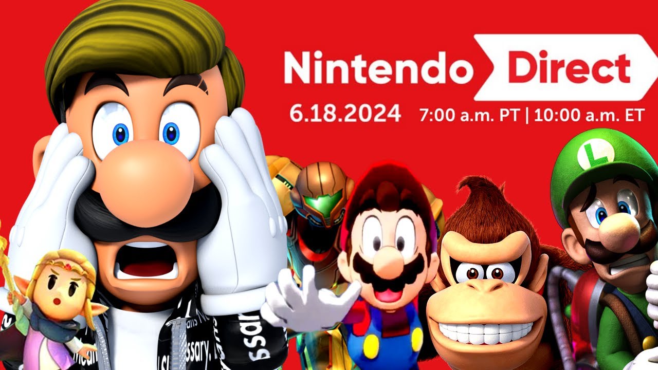NINTENDO DIRECT JUNE 2024 - METROID 4, NEW MARIO & LUIGI , NEW ZELDA, DK (#Sponsored by GeizhalsAT)