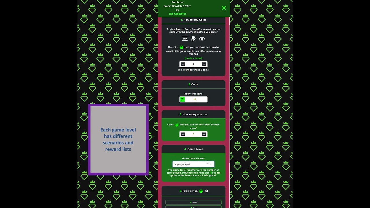 How to buy Slotty tokens for Smart Scratch Cards