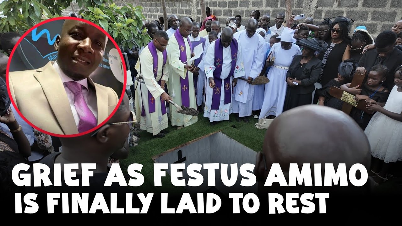 TEAR-DROPPING MOMENTS  AS FESTUS AMIMO IS FINALLY 