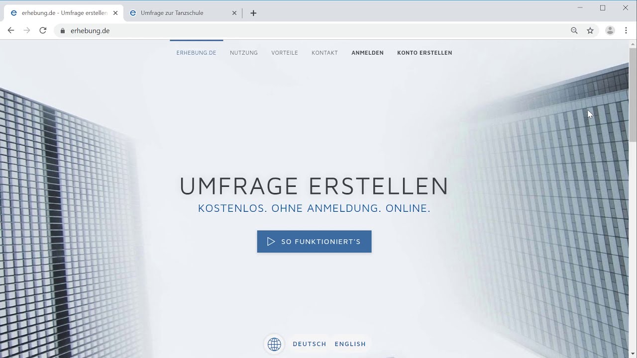 Umfrage erstellen - online. einfach. kostenlos.