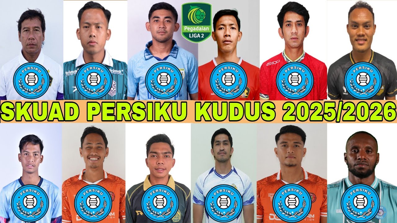 Daftar Skuad Persiku Kudus Pegadaian Championship 2025/2026 | 17 Pemain Sudah Resmi Bergabung