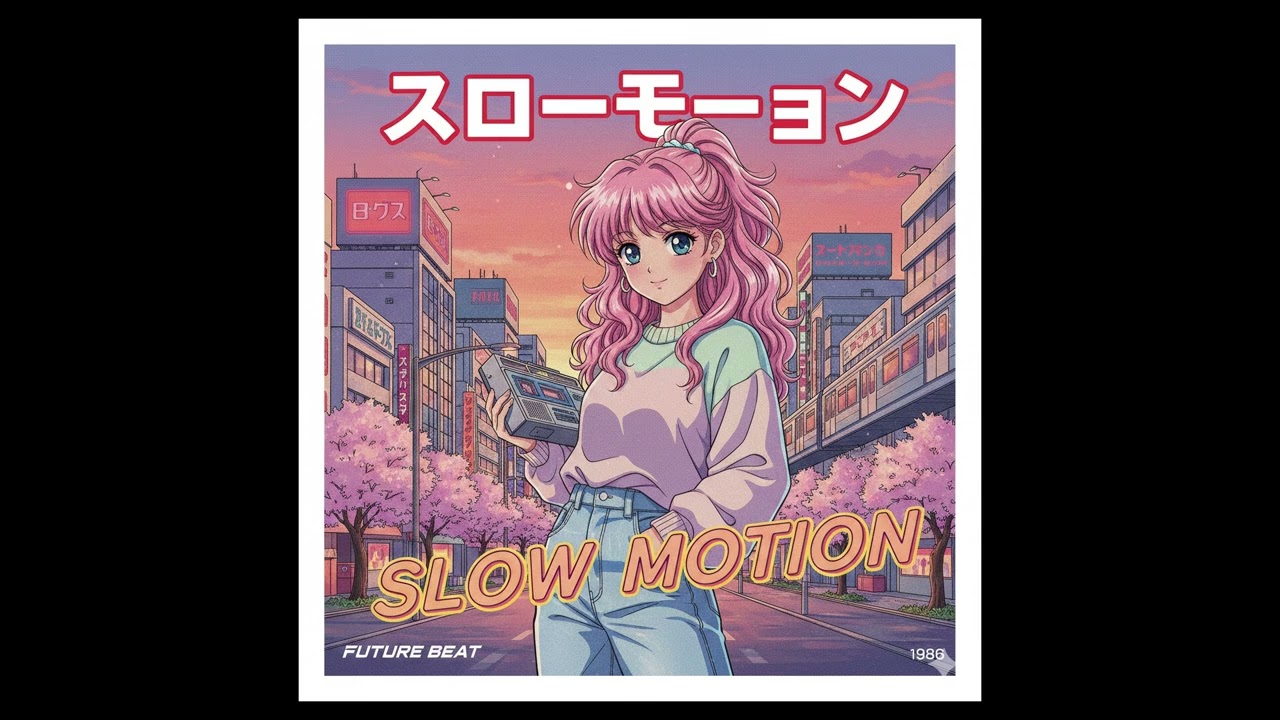 スローモーション・ラブレター Slow Motion EP1 - AI Remix Japanese City Pop Song in 1980s