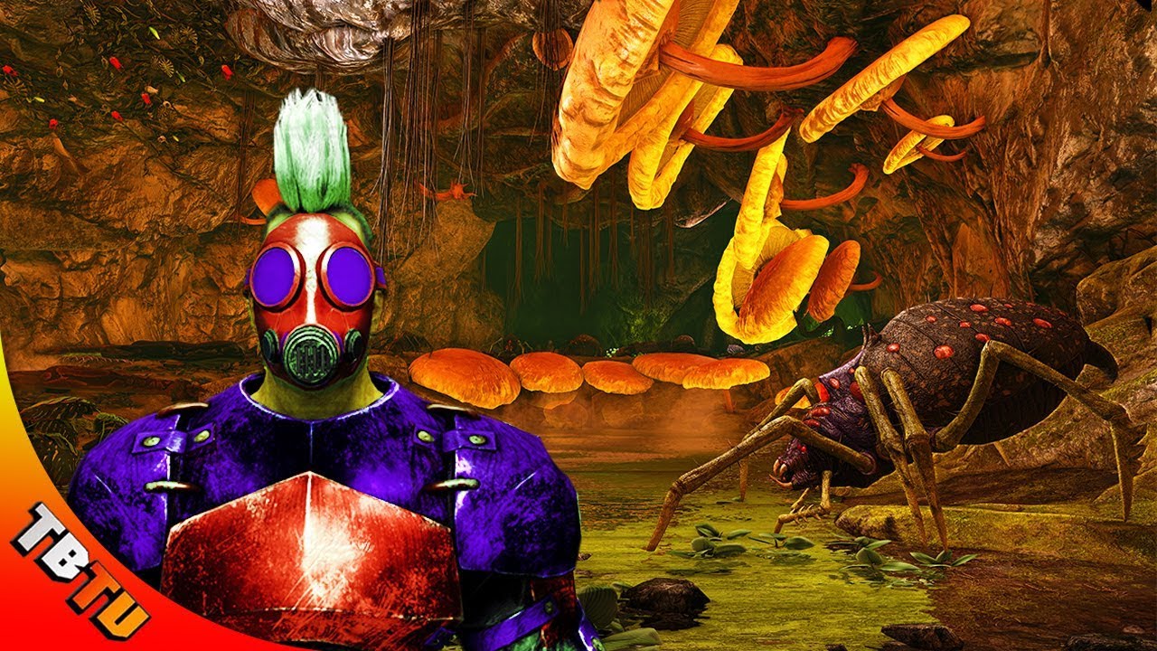 RAIDING THE SWAMP CAVE FOR ASCENDANT LOOT! Ark survival Evolved E43