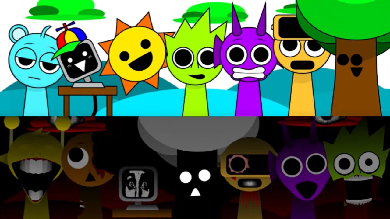 Sprunki SWAPPED But Dark Time🎩😶‍🌫️incredibox sprunki animation