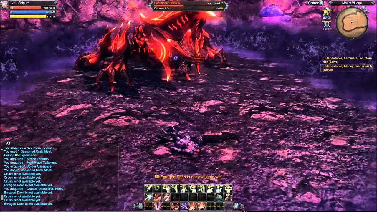 RaiderZ Crassus solo Berserker (HD)
