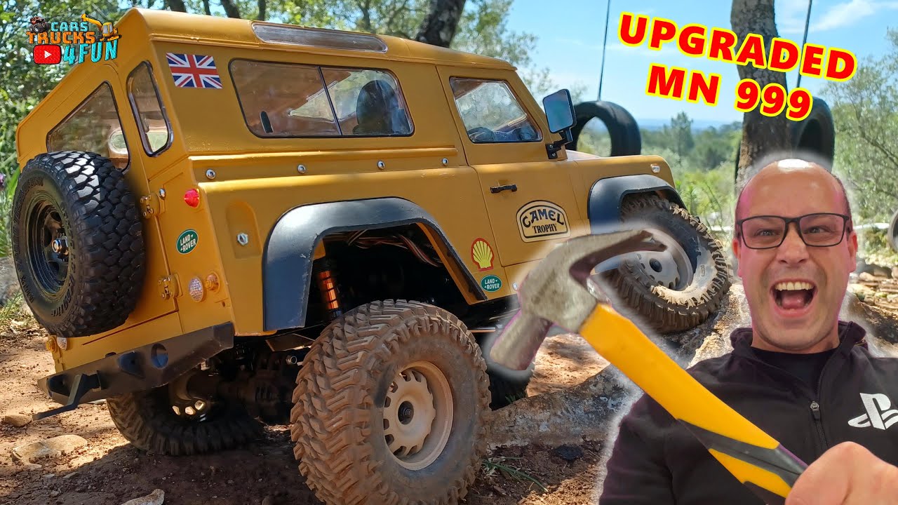 UPGRADING my Land Rover Defender D90 | MN Model | MN999 | Cars Trucks 4 Fun